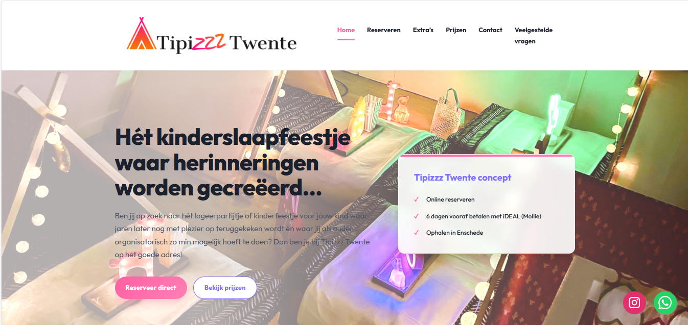 Tipizzz Homepage